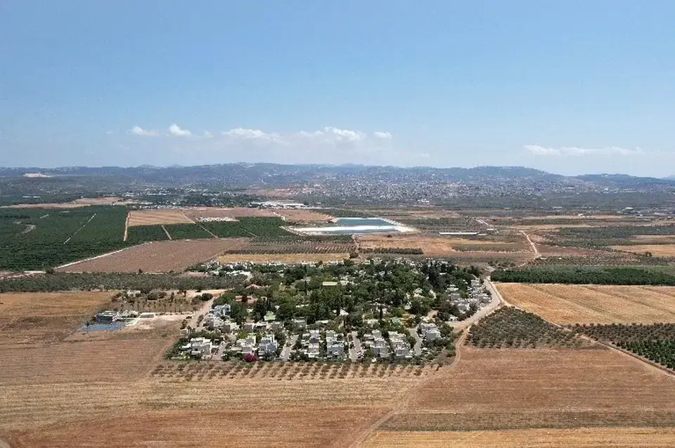 נס עמים מבט מהאוויר