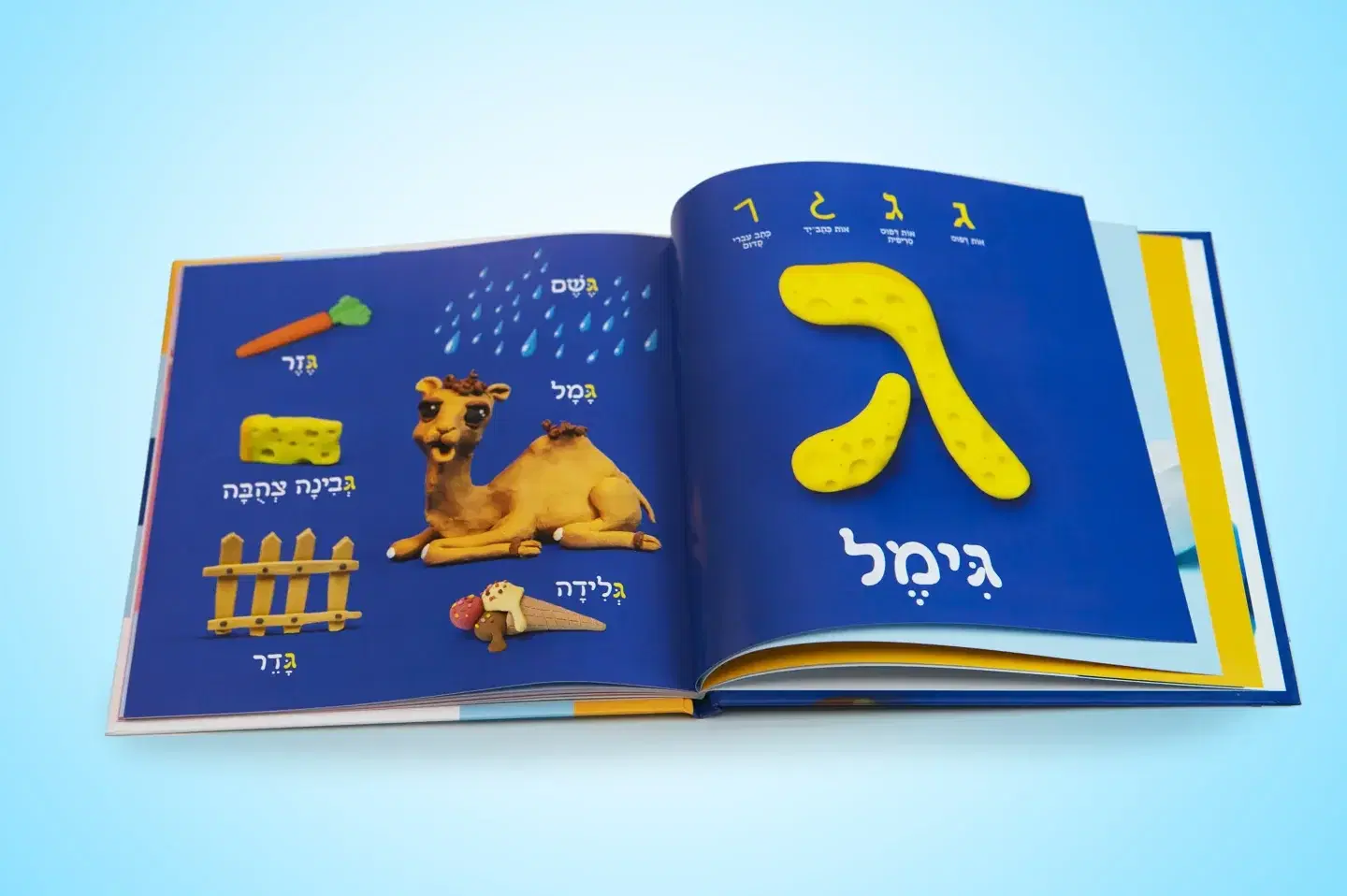 עמוד ג בספר "אותיות"