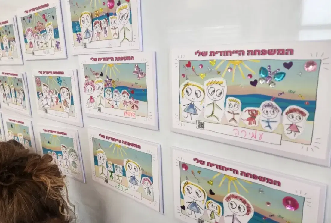 מיצב שלטי משפחות מגוונות