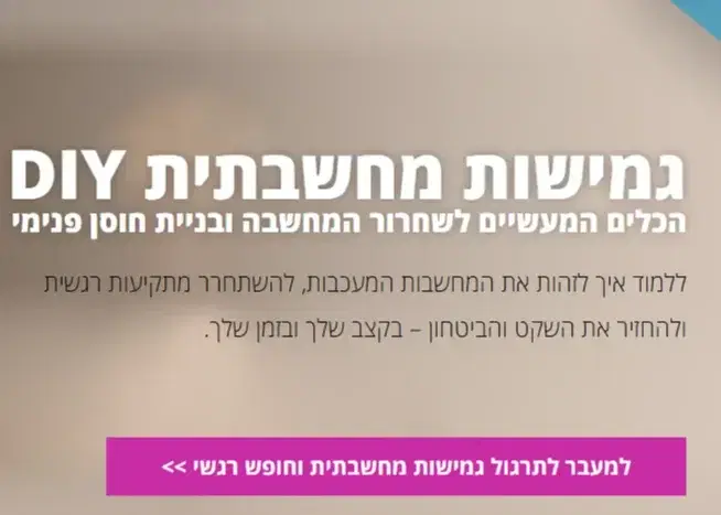 גמישות מחשבתיתי DIY
