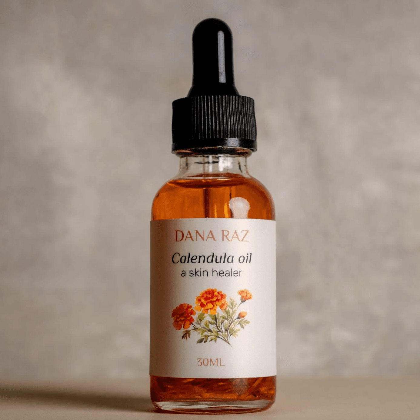 שמן קלנדולה להזנה וריפוי העור