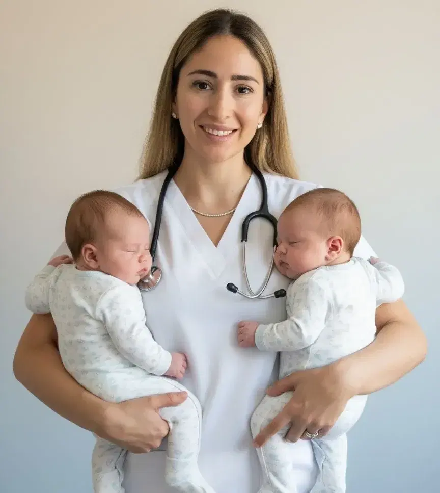 חיבוק אמיתי אחרי לידה