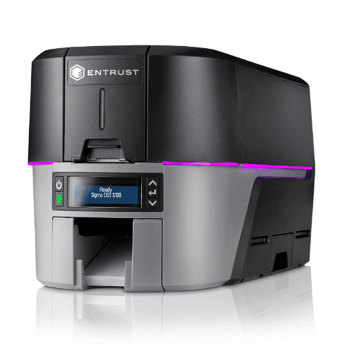 מדפסת כרטיסים SIGMA DS3 עם יחידת קידוד לפס מגנטי