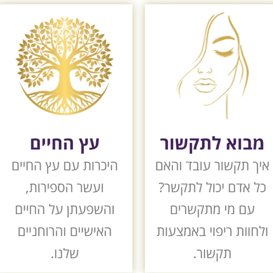 קורס תקשור עץ החיים  10 הספירות