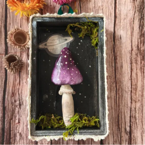 פטריה בחלל סגולה