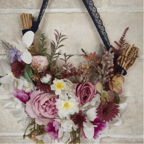 זר ירח ורוד