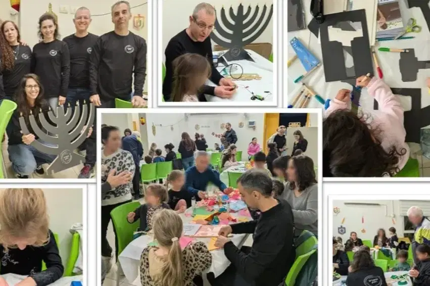 תמונות פעילות העמותה לילדים בחנוכה