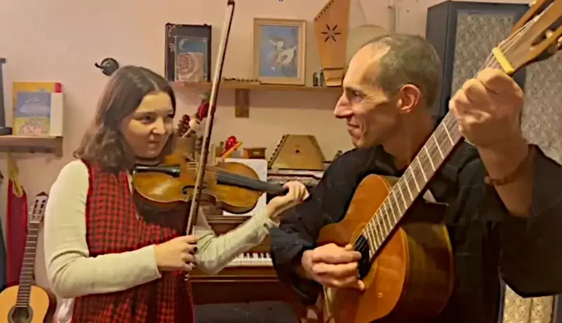 חלום ויולינה  מופע מוזיקלי בשיתוף הילדים