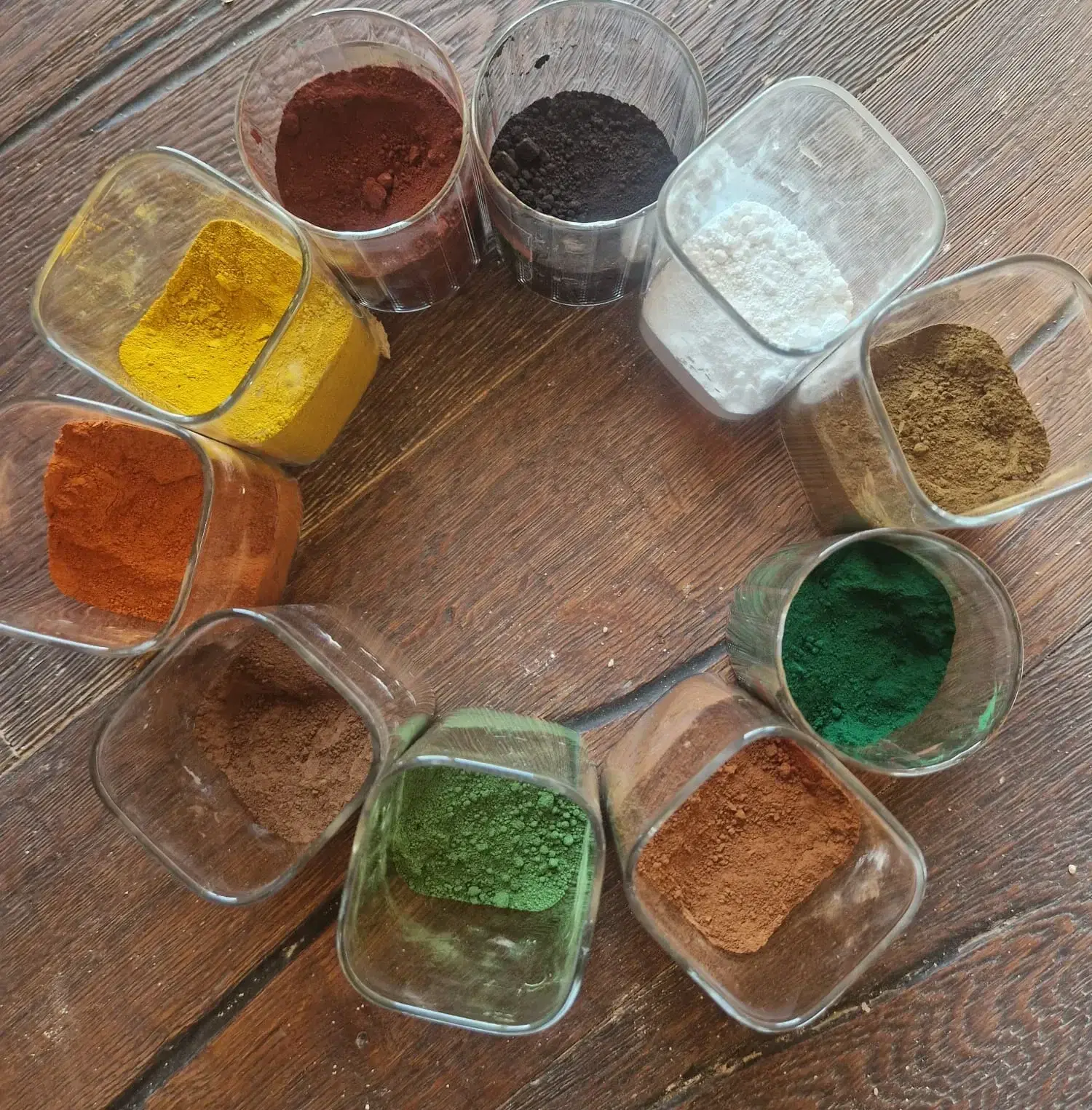 פיגמנטים מינירלים