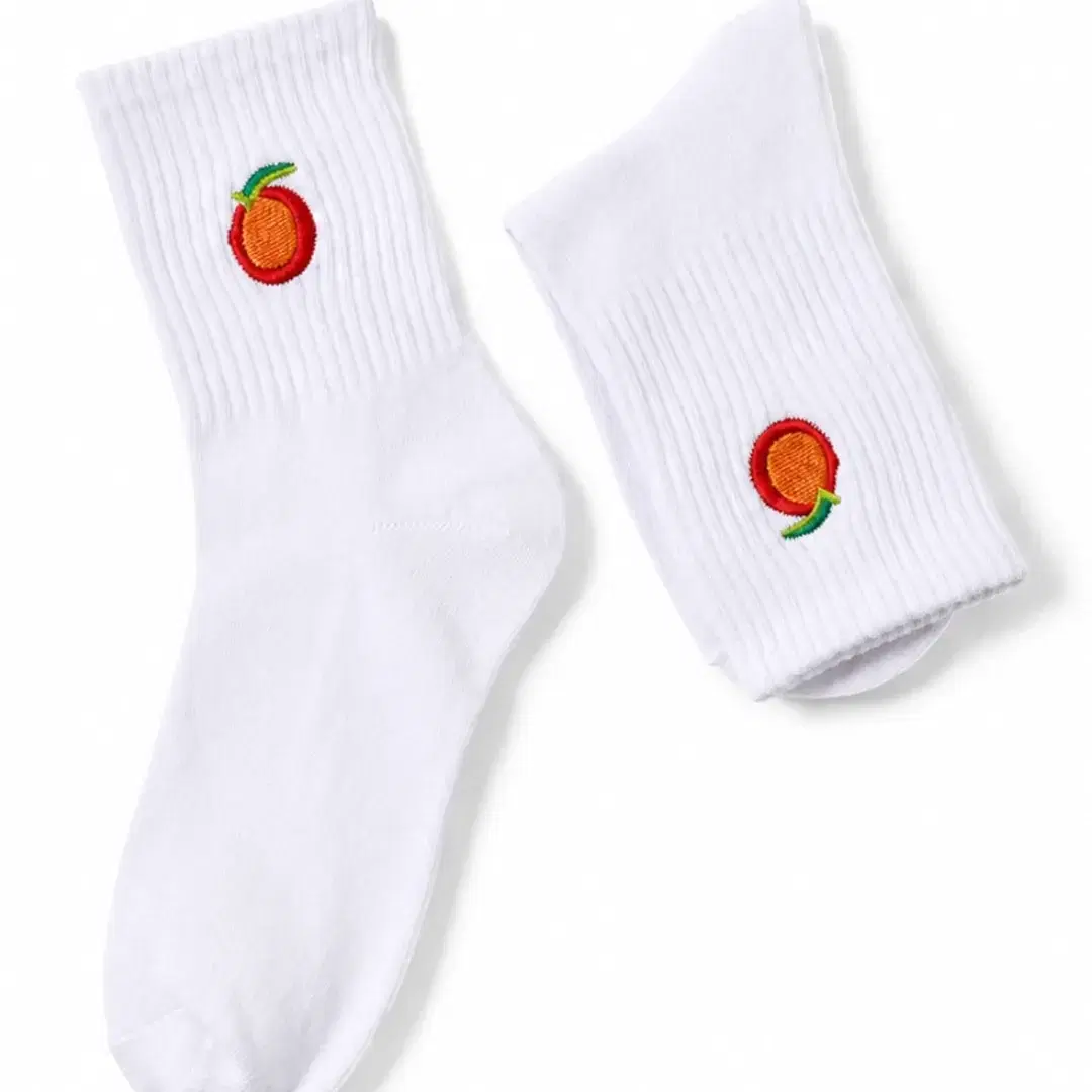 White Crew Socks