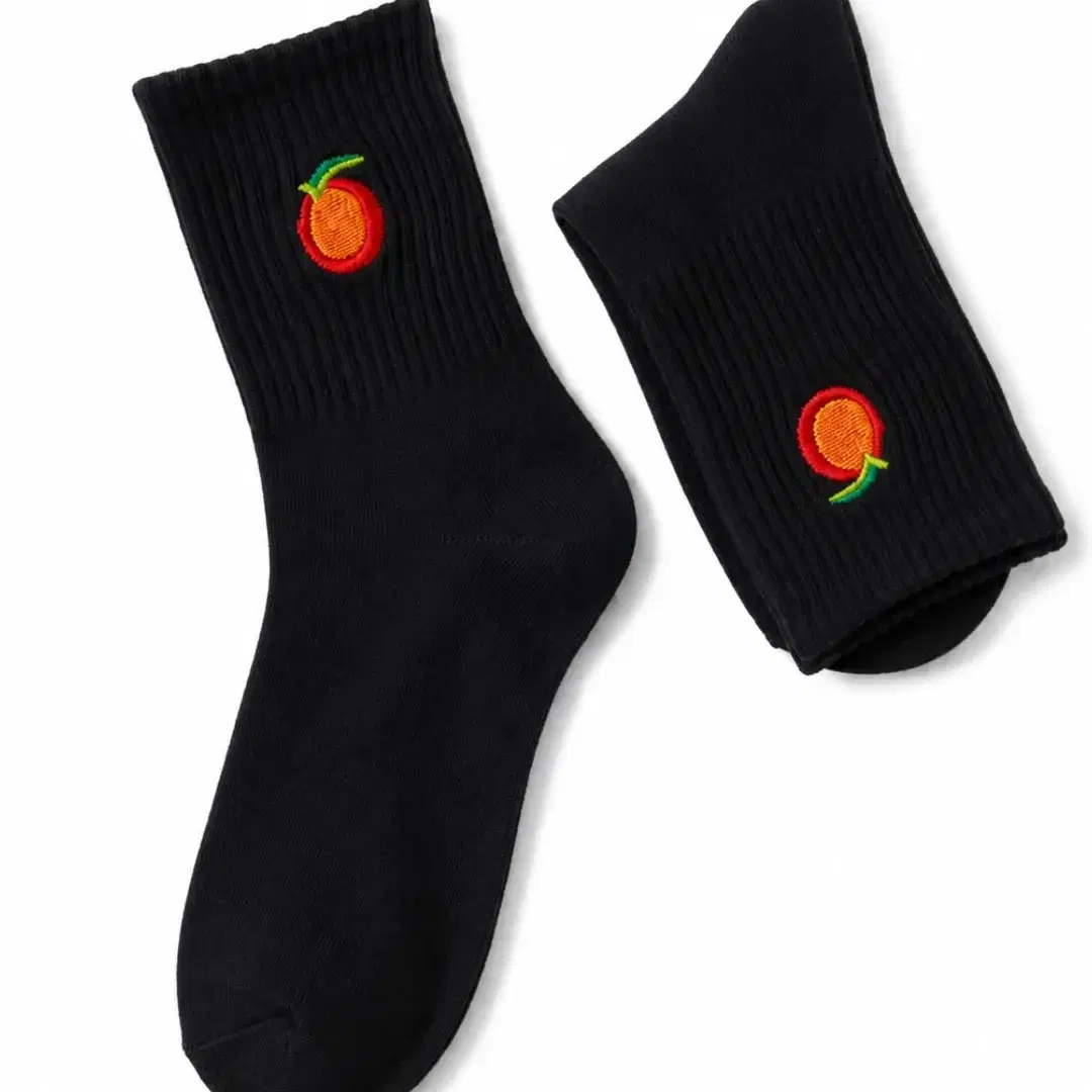 Black Crew Socks