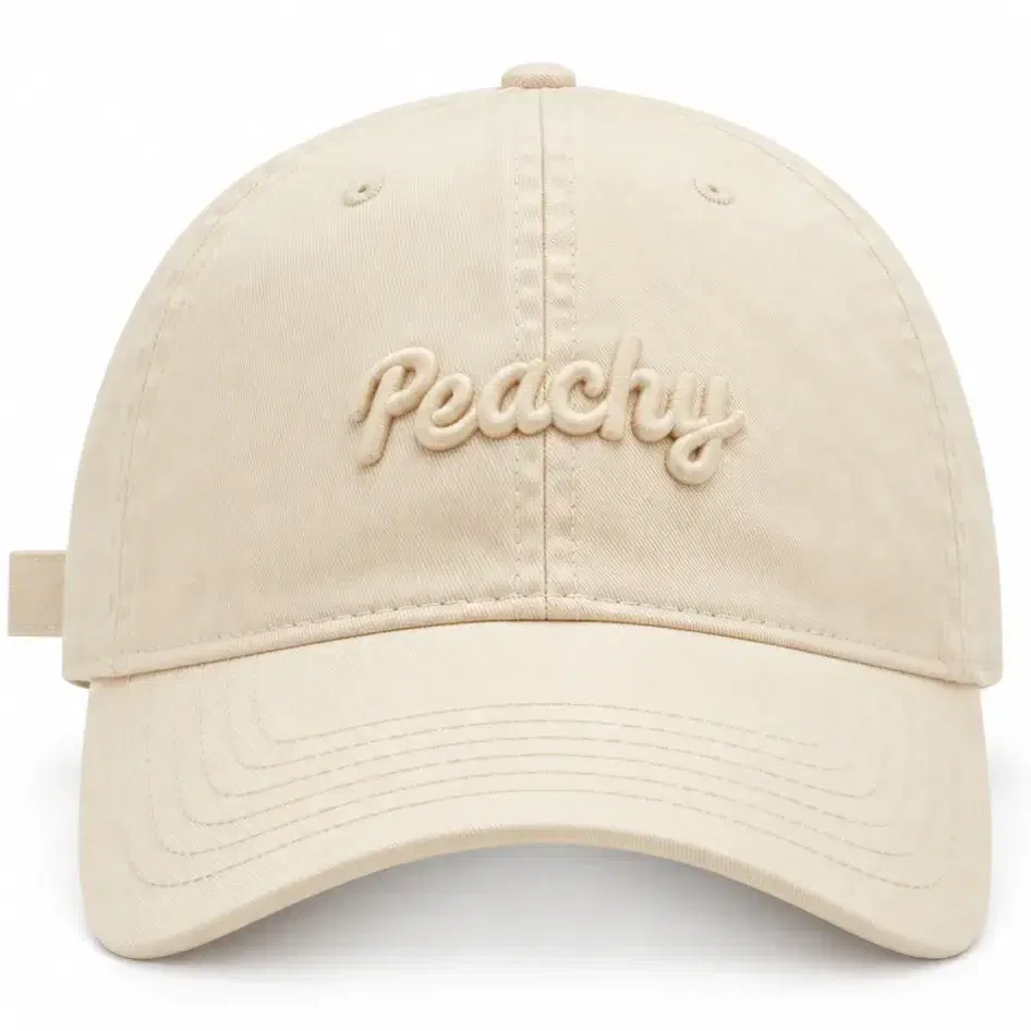 Cream Peach Hat