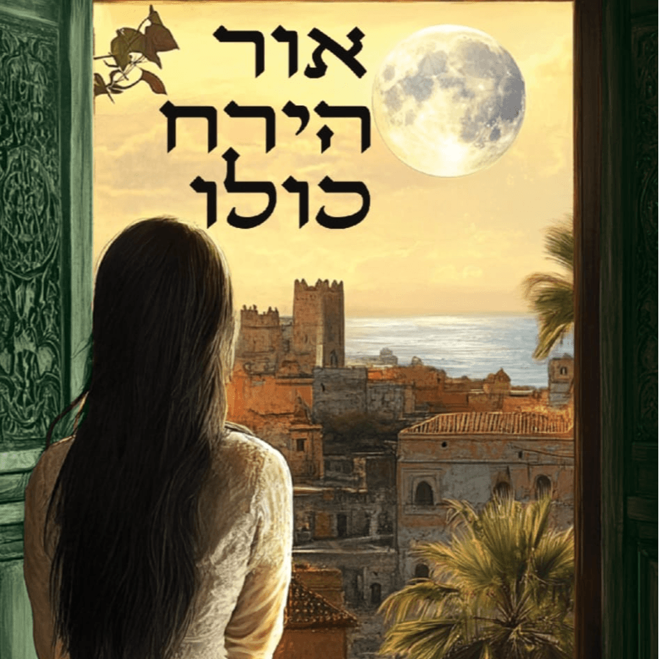 הספר "אור הירח כולו" באיסוף עצמי.