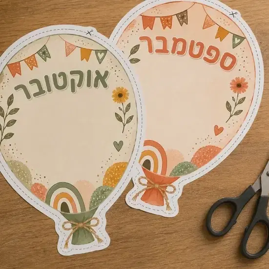 לוח יומולדת בוהו