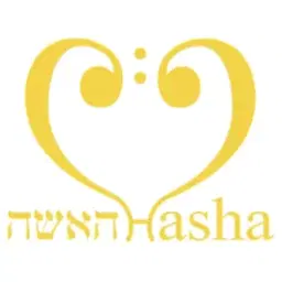 לוגו של Hasha- הזכרות בתדר הלב
