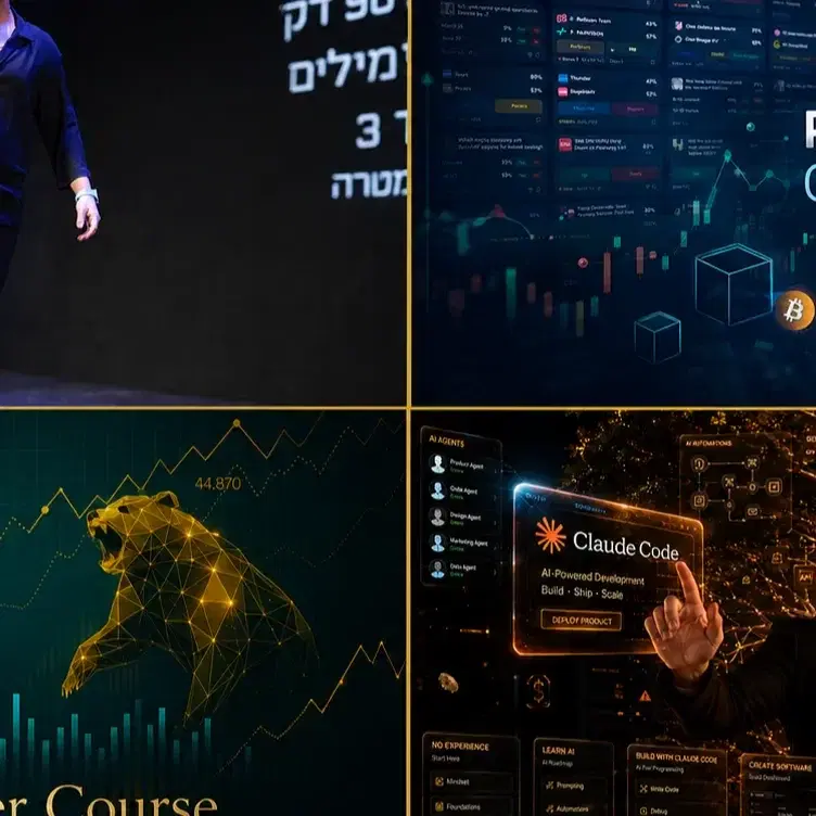 קומבינציה ההכשרות המלאה 4 קורסים