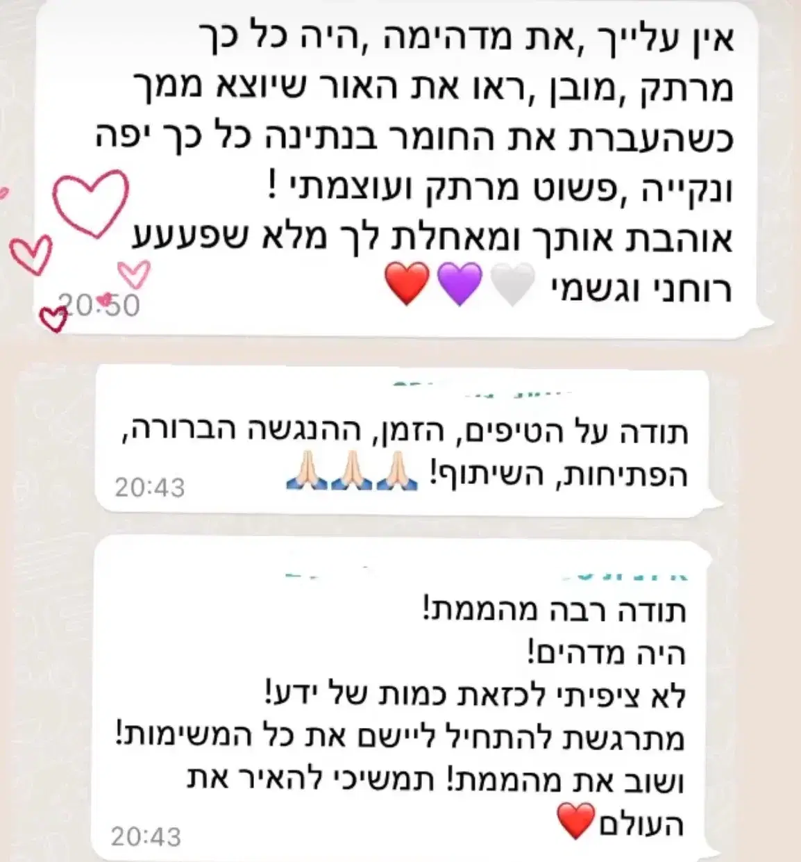 מה מספרות על ההרצאה מה מספרות על ההרצאה