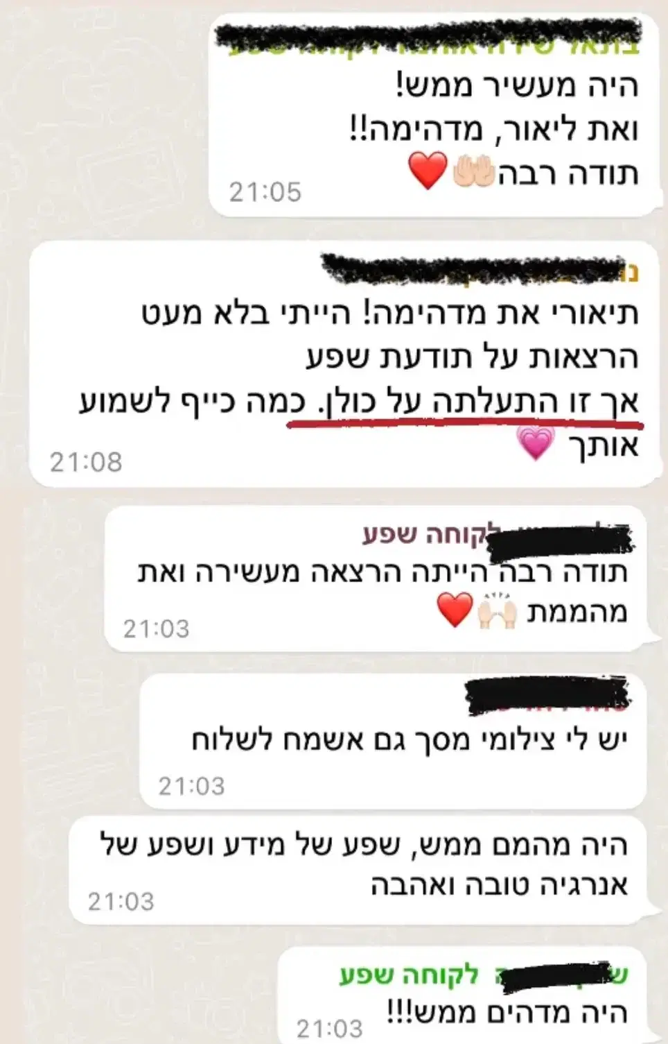 מה מספרות על ההרצאה מה מספרות על ההרצאה