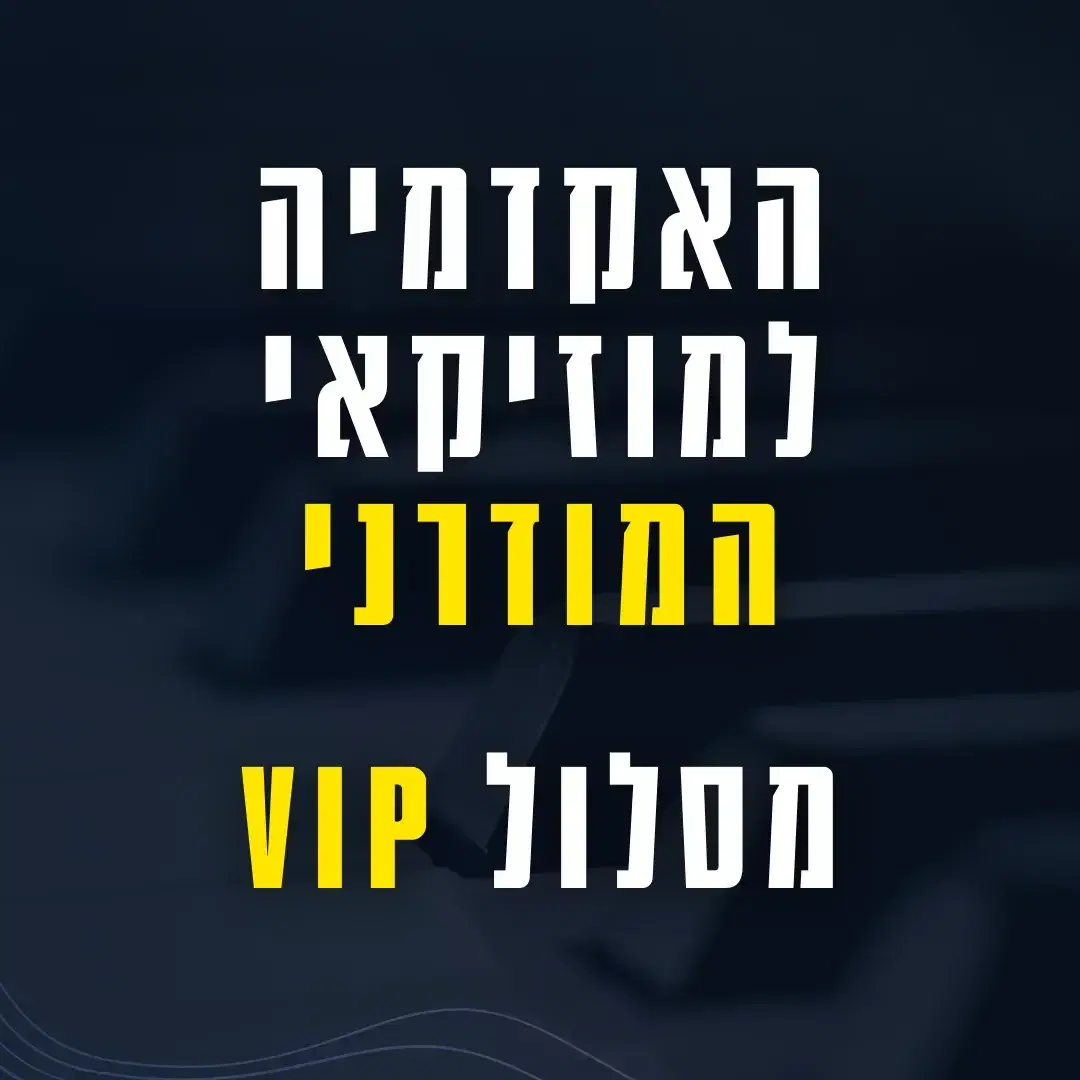 מסלול VIP ליווי אישי 1:1 ומנטורינג צמוד