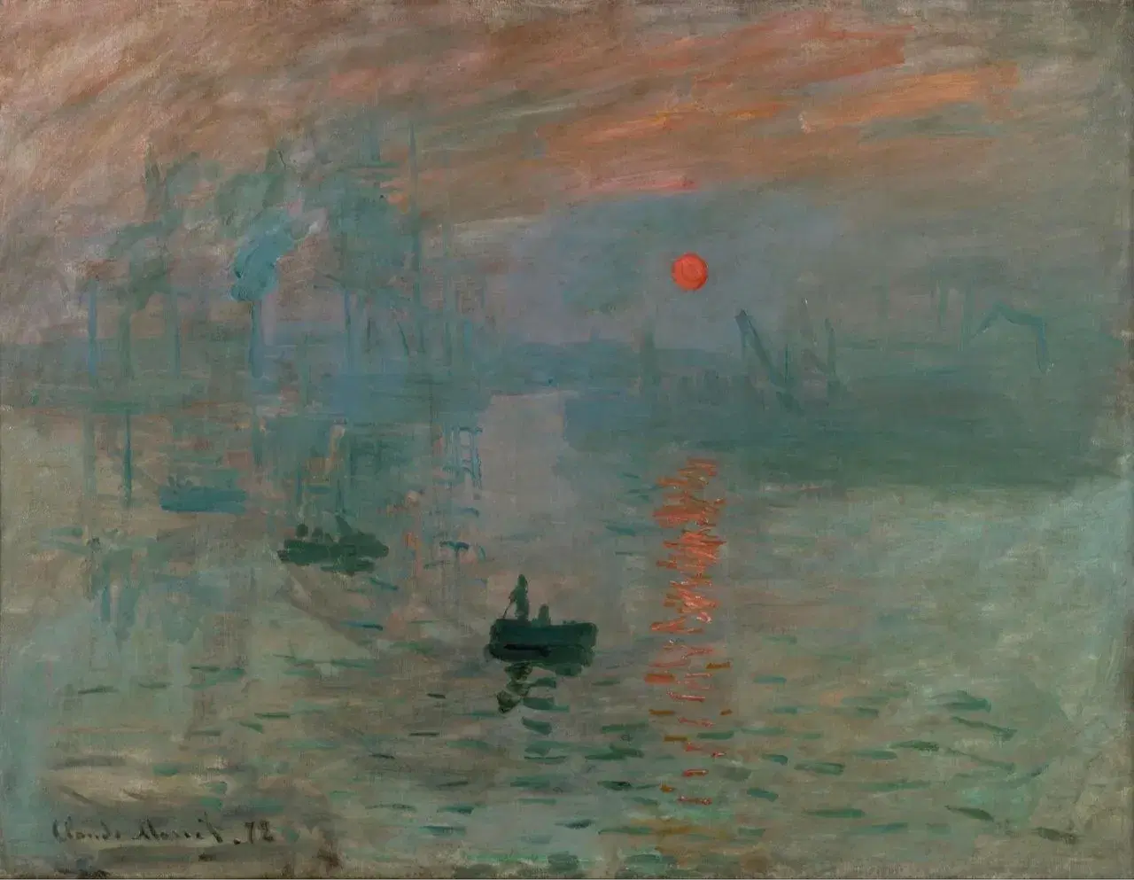 1872 Claude Monet, Impression 1872 Claude Monet, Impression